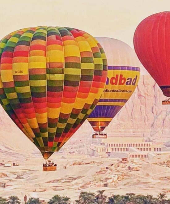 Luxor and Hot Air Balloon
