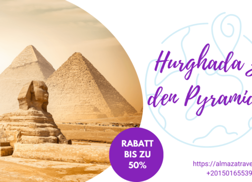 Hurghada zu den Pyramiden Rabatt bis zu 50% /+201501655394